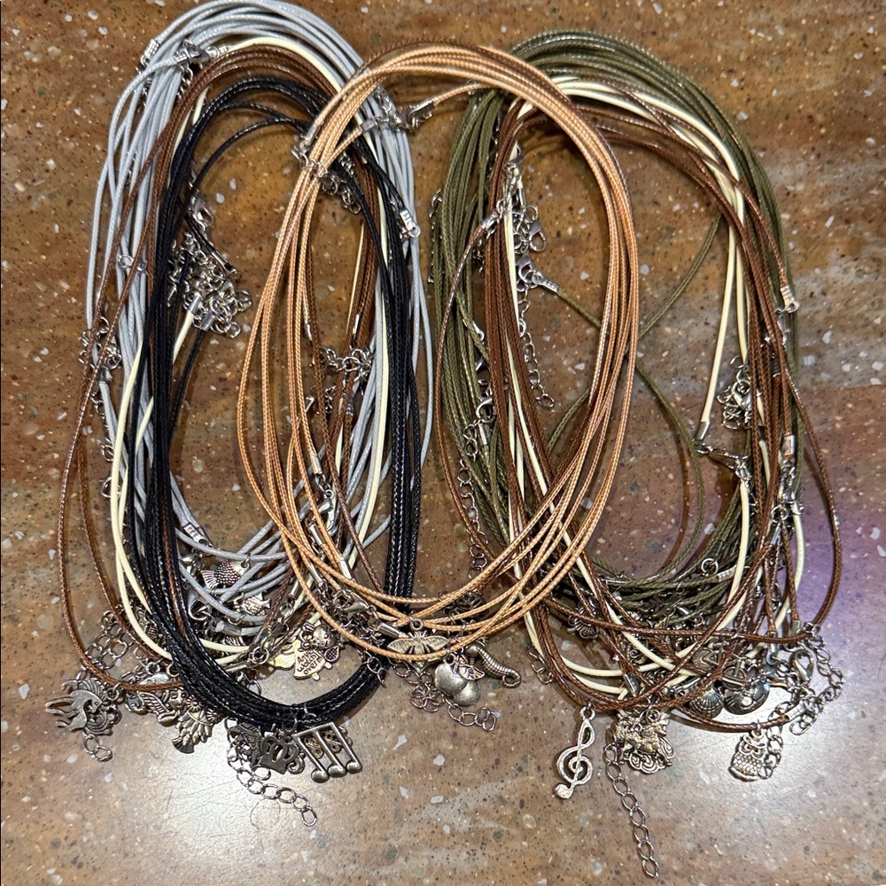 Elegant Multi-Color Necklace Set